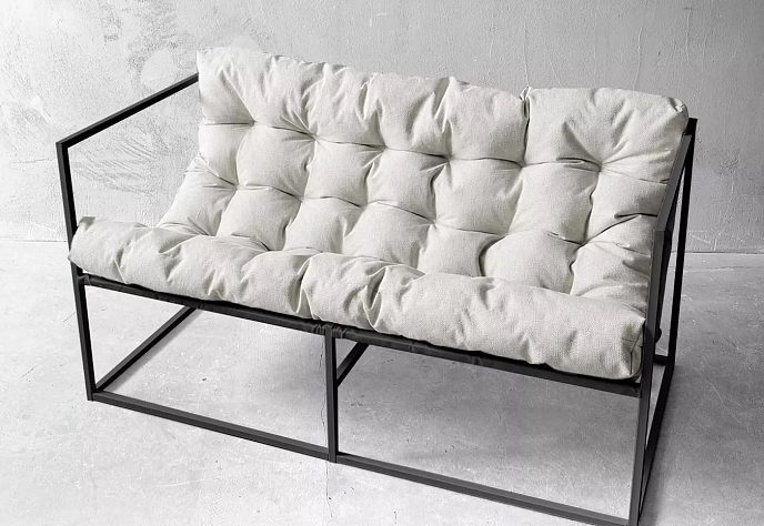 Кресло Лофтовик плюс белый велюр, фото 3