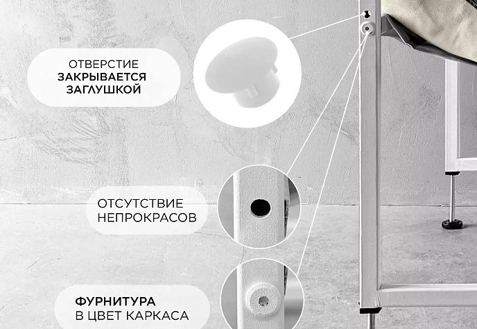 Кресло для отдыха «Блок» велюр желтый, фото 3