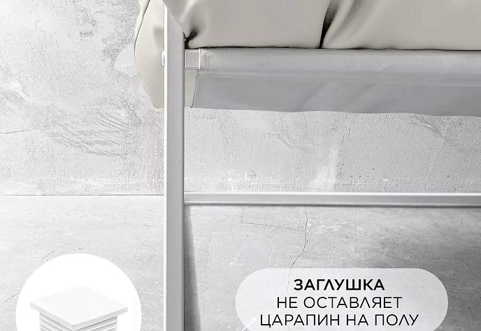 Диван для отдыха «Буффон» рогожка голубой, фото 5